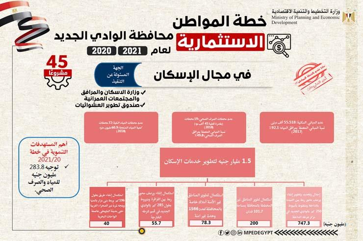 استثمارات موجهة للوادي الجديد