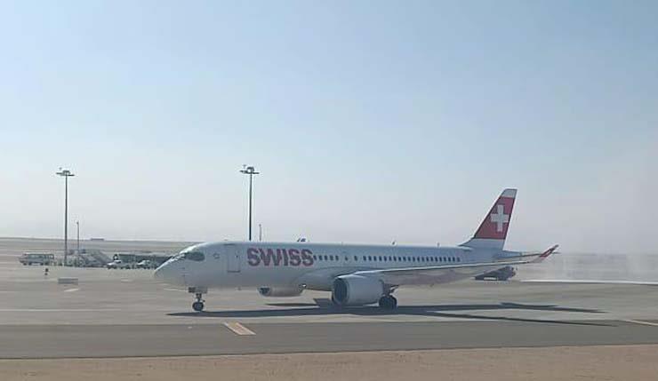 مطار الغردقة يستقبل أولى رحلات الخطوط السويسرية