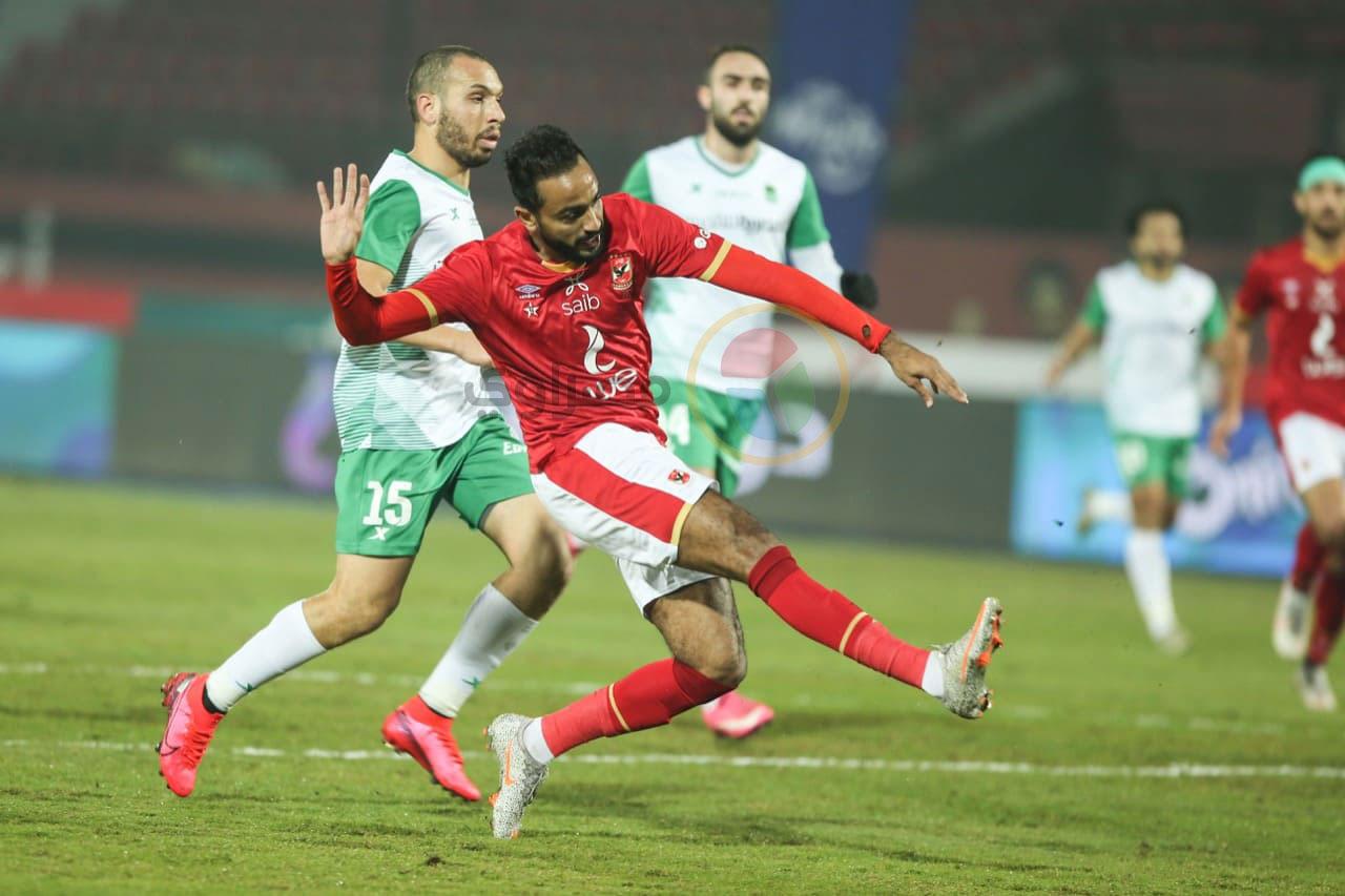 محمود كهربا في مباراة الأهلي والاتحاد السكندري (4)
