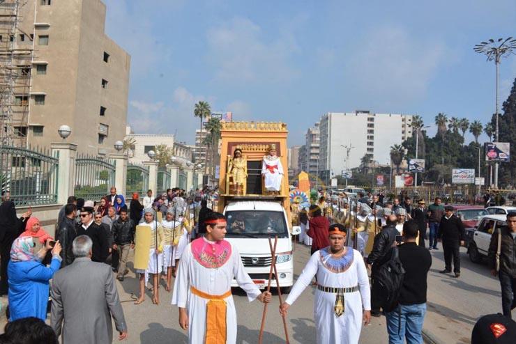 انطلاق مسيرة ملوك الشمال في شوارع طنطا 