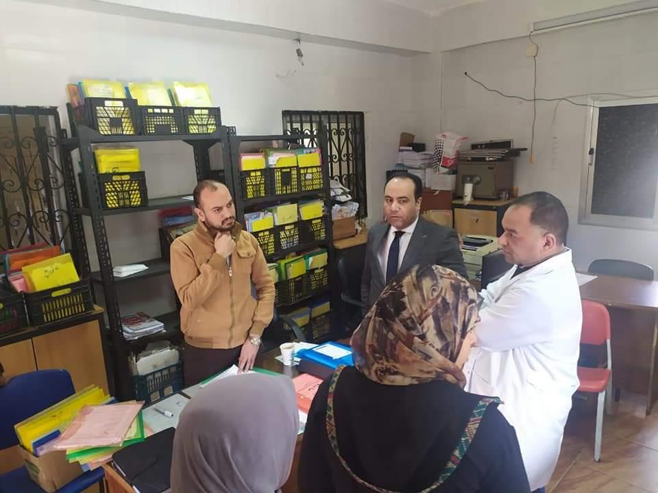 مدير صحة بورسعيد يتفقد أقسام العزل بمستشفى الحميات