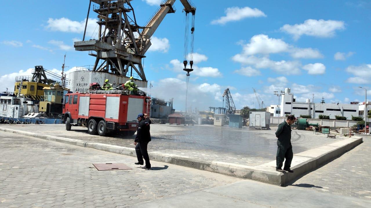 حركة البضائع بميناء الإسكندرية