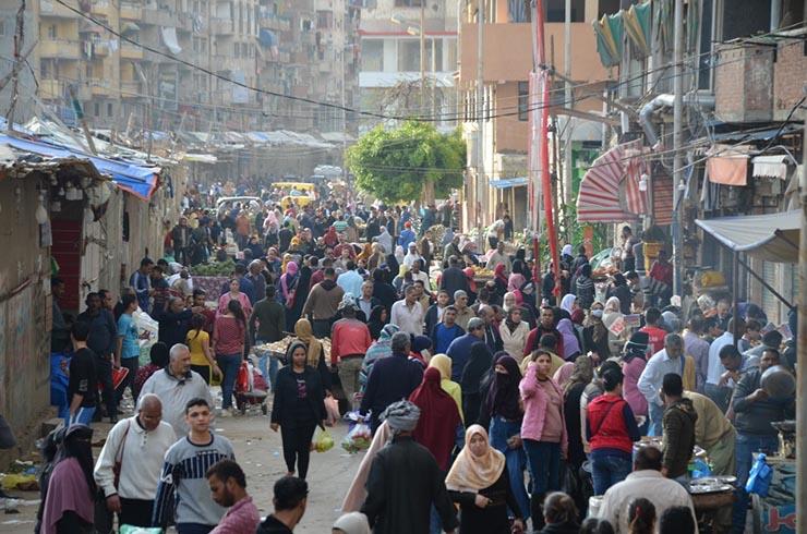إزالة الأسواق الشعبية في الإسكندرية