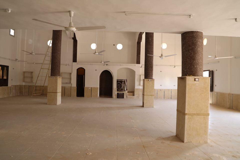 محافظ الوادي الجديد تفقد مسجد اهلي بقرةي العيونة بمركز الداخلة