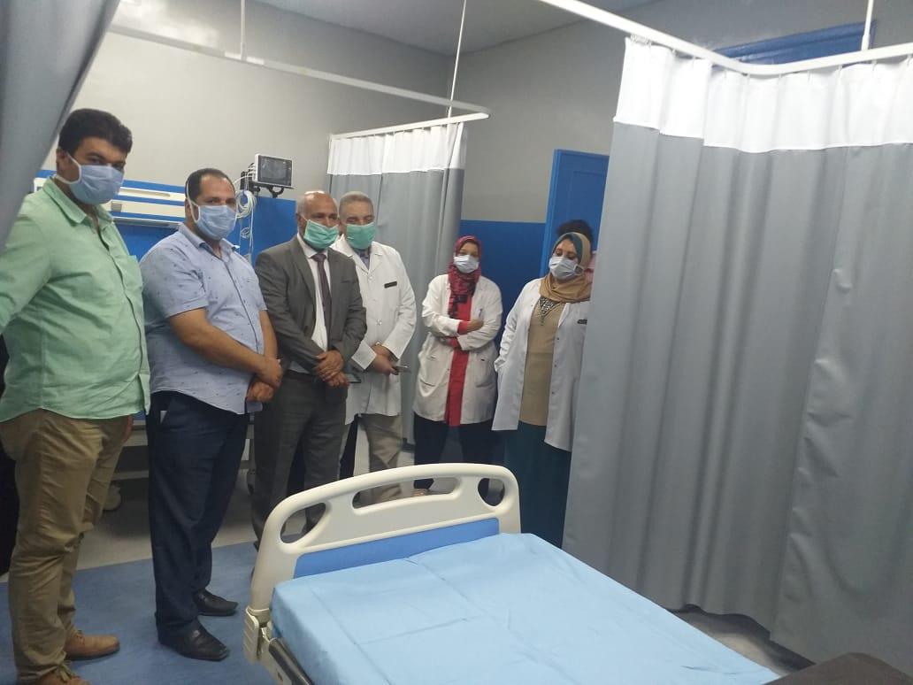 افتتاح وحدة العناية المركزة بمستشفى صدر المحلة 