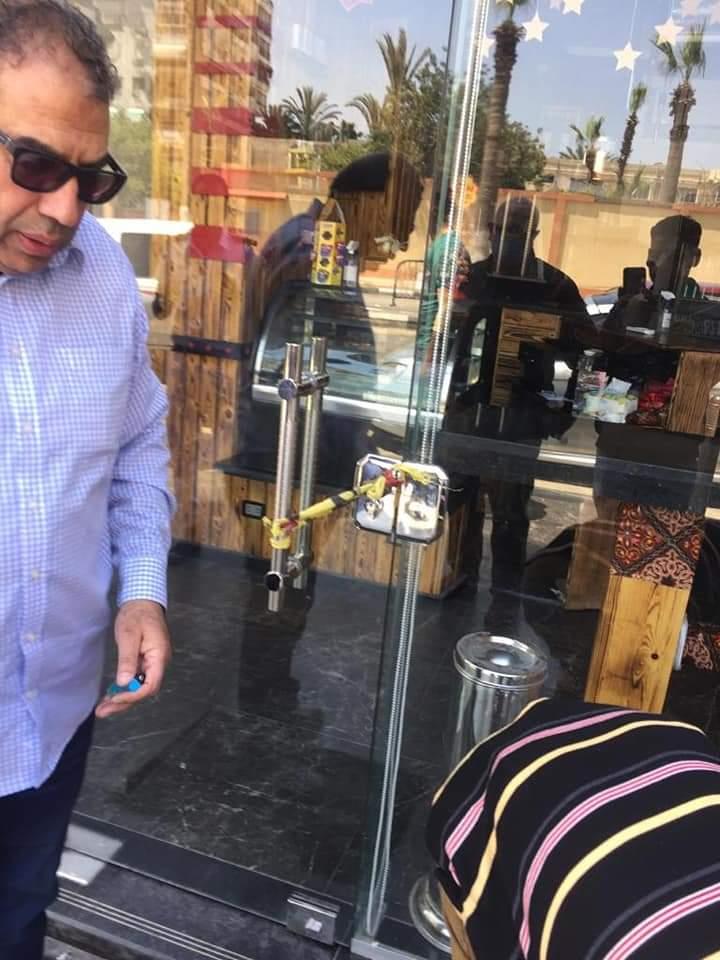 تشميع 4 محلات لتقديم المشروبات الساخنة في بورسعيد