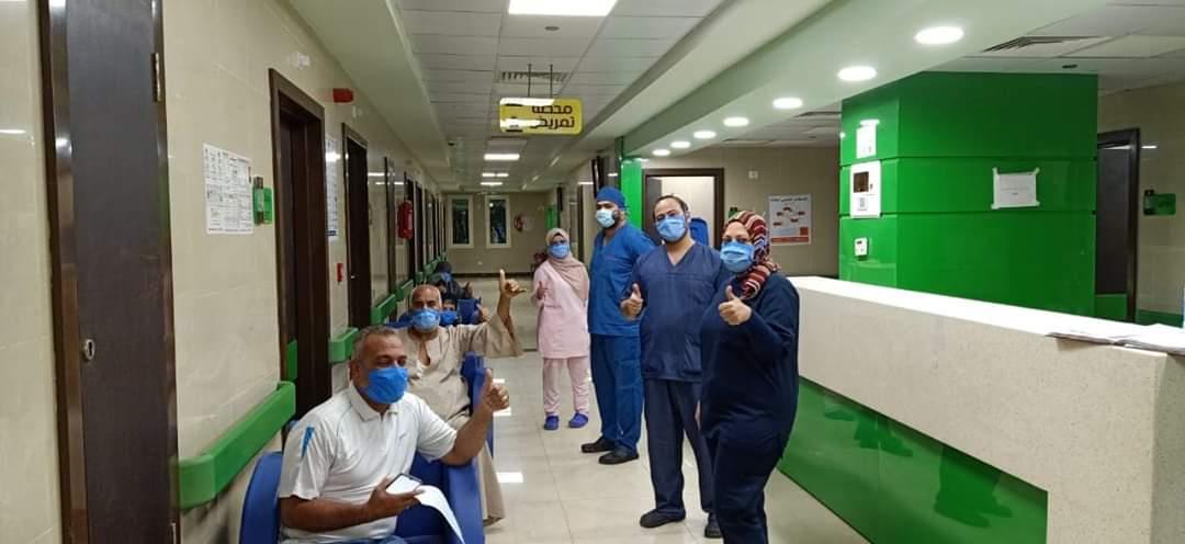 خروج 10 مصابين بفيروس كورونا من مستشفى العزل في الأقصر