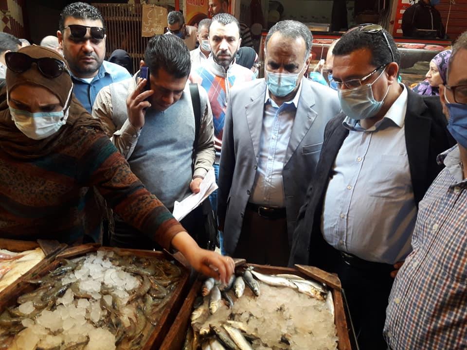 حملة تموينية على أسواق الإسكندرية