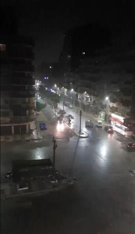 أمطار متوسطة ورياح شديدة في الإسكندرية