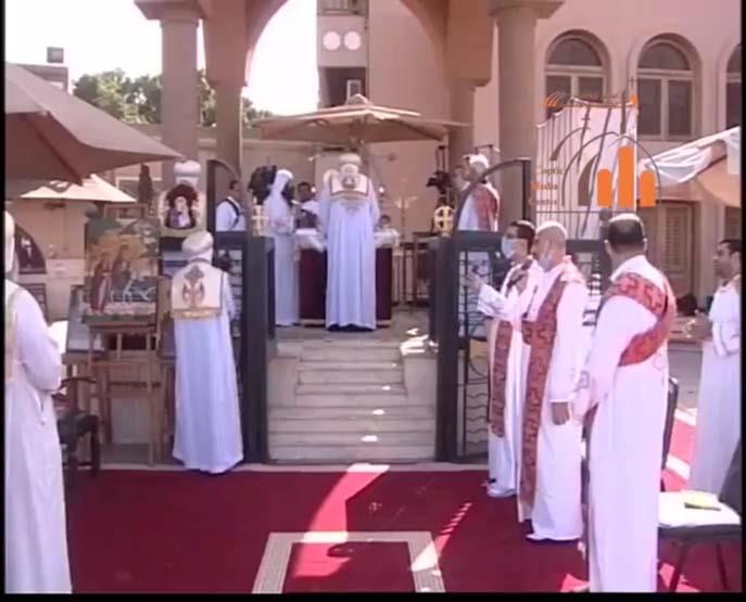 البابا تواضروس يترأس احتفال الكنيسة بعيد دخول المسيح أرض مصر
