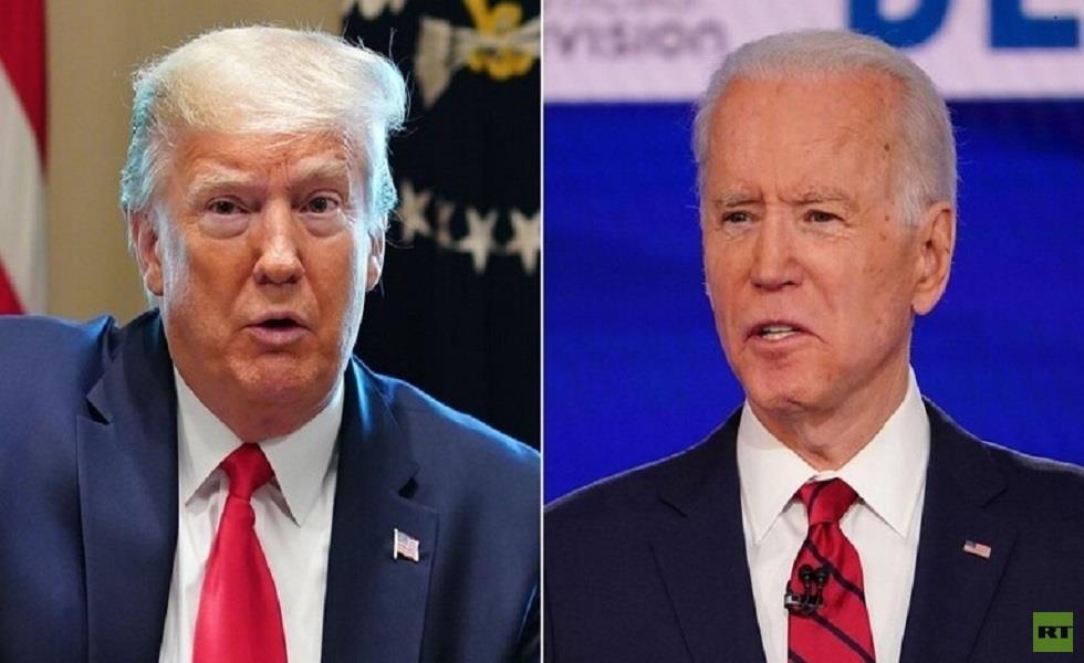 استطلاع يتوقع تفوق بايدن على ترامب حال المواجهة مجددا في "انتخابات 2024" استطلاع يتوقع تفوق بايدن على ترامب حال المواجهة مجددا في "انتخابات 2024"