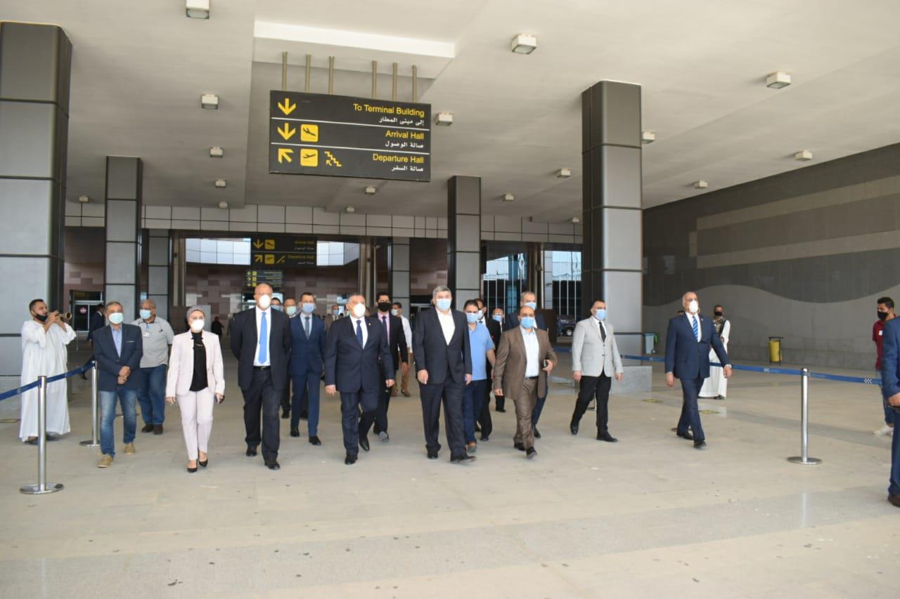 مطار الغردقة يستقبل أول طائرة سياحة قادمة من أوكرانيا
