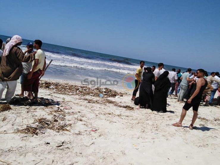 انتشال جثة شاب من شاطئ بالإسكندرية