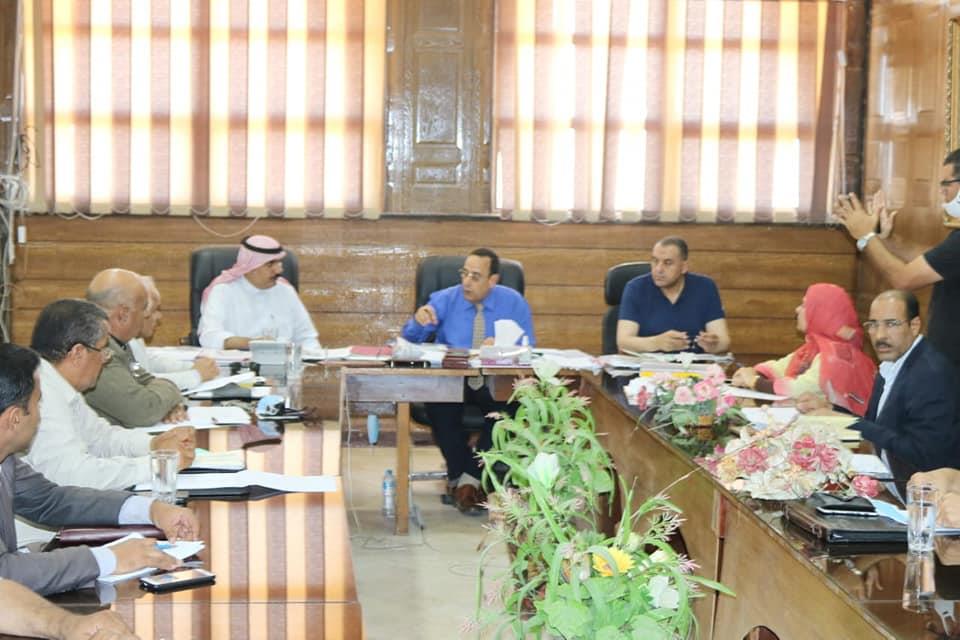 اجتماع محافظ شمال سيناء 