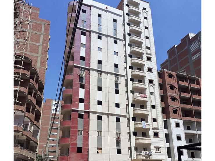 حملة لإزالة برج سكني جديد في منطقة الغشام بالزقازيق 