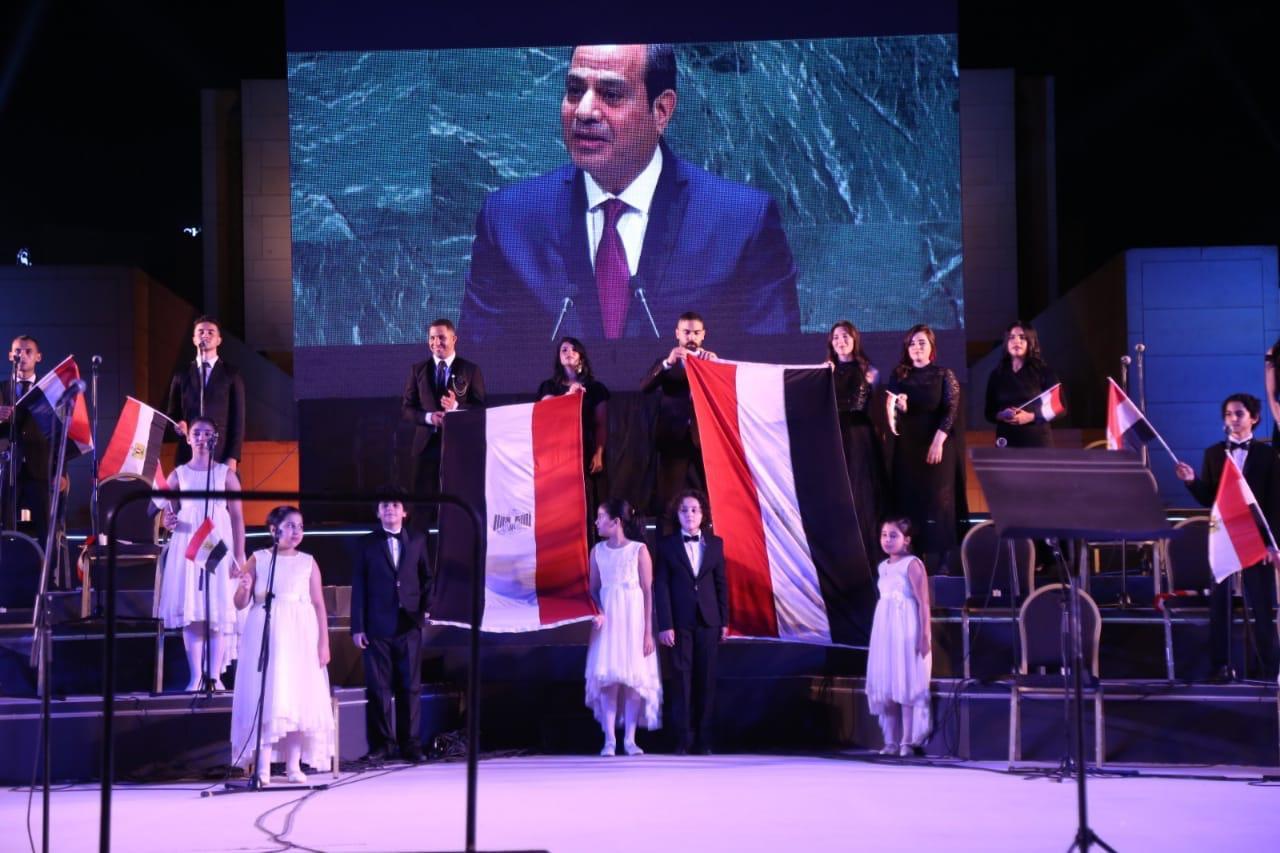احتفالية حدوتة مصرية على مسرح النافورة  