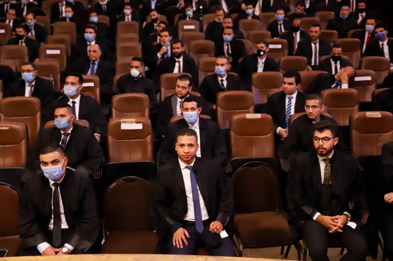  جلسة حلف اليمين القانونية للمحامين الجدد من محافظات الإسكندرية