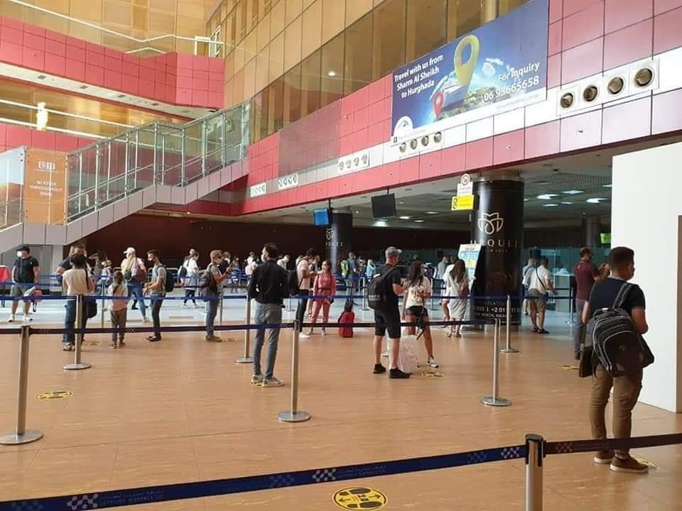 مطار شرم الشيخ يستقبل سائحين من بيلاروسيا 