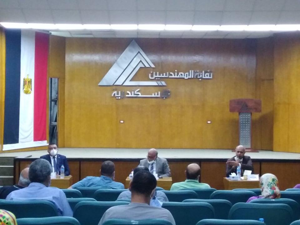 مهندسين الإسكندرية تناقش قانون التصالح في مخالفات البناء