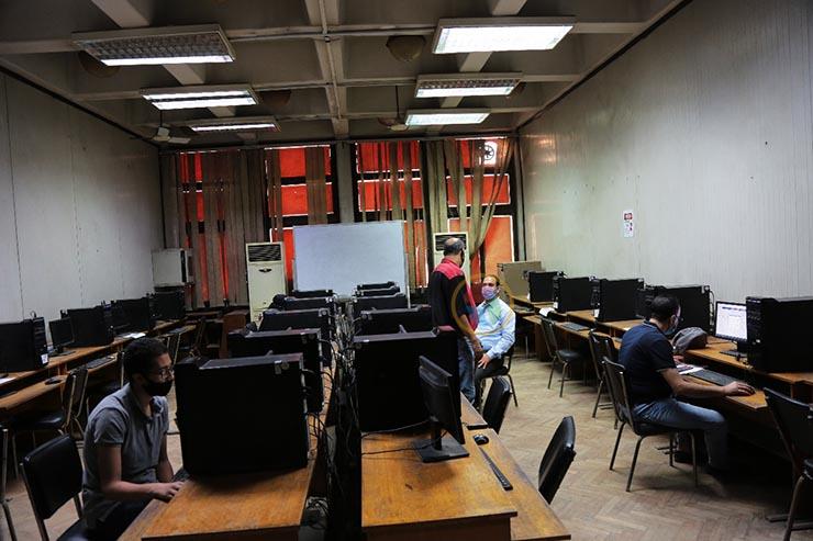 إقبال متوسط على معامل تنسيق جامعة القاهرة 
