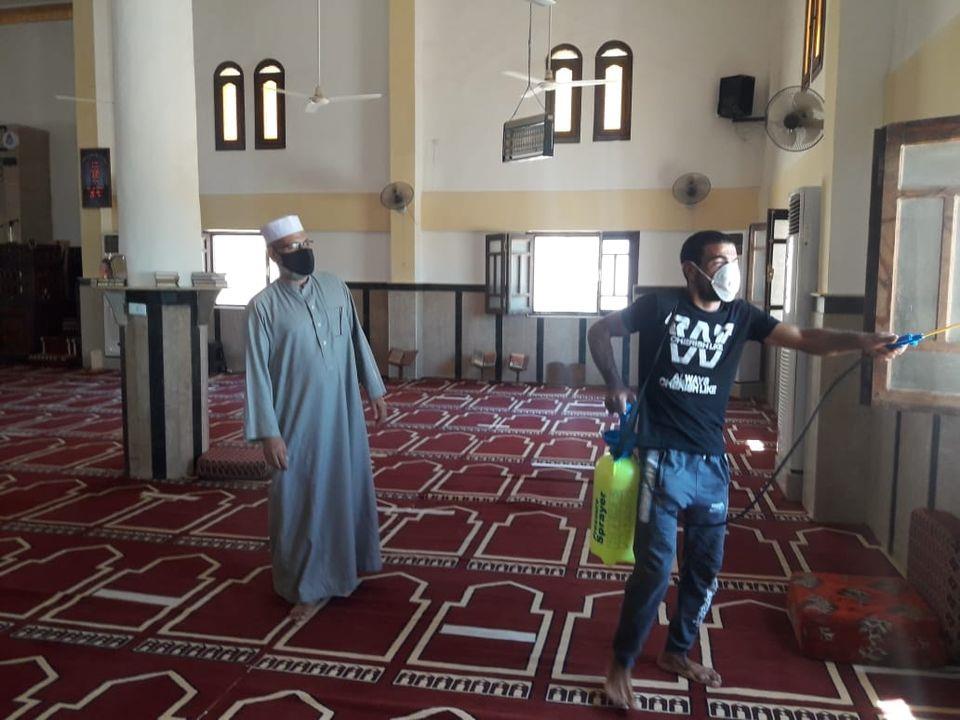 تعقيم مساجد جنوب سيناء