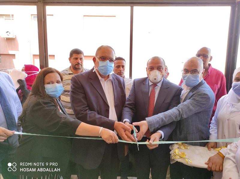 افتتاح وحدة الأطفال المبتسرين في مستشفى جامعة بني سويف