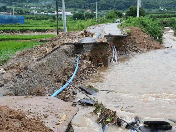 الأمطار تقتل 13 وتُشرد أكثر من ألف شخص في كوريا الجنوبية