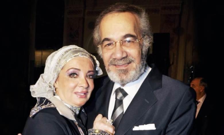 شهيرة وزوجها الفنان محمود ياسين