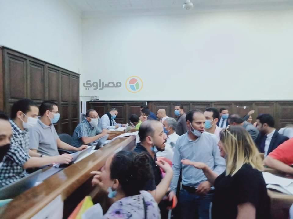  توافد المرشحين لمجلس النواب على محكمة الإسكندرية