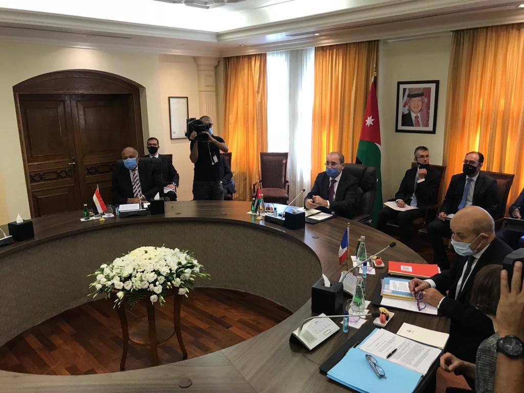 أعمال الاجتماع الوزاري  بشأن القضية الفلسطينية في عمّان