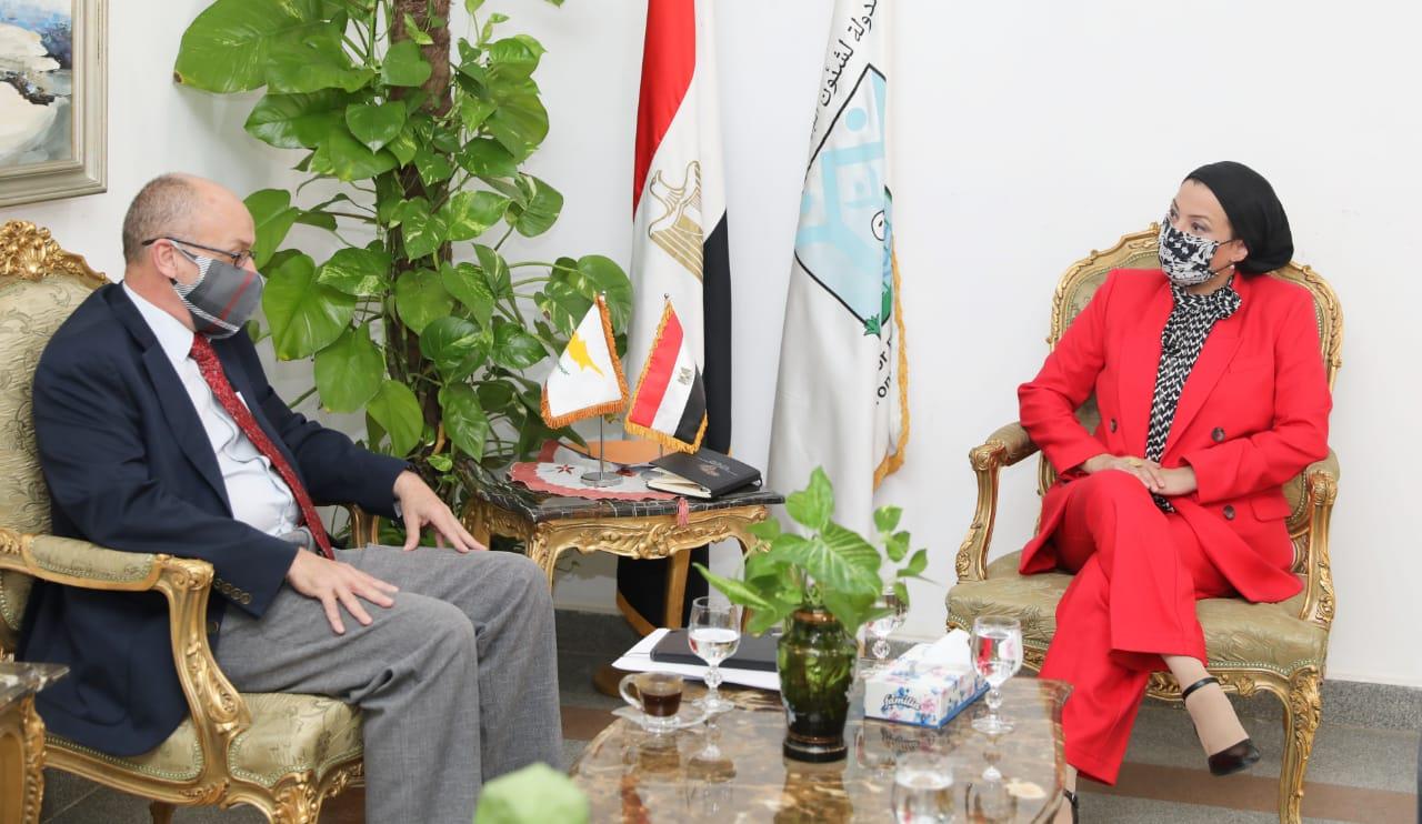 وزيرة البيئة: مصر تدعم المبادرة القبرصية لتغير المناخ وضرورة دمج التكيف بها
