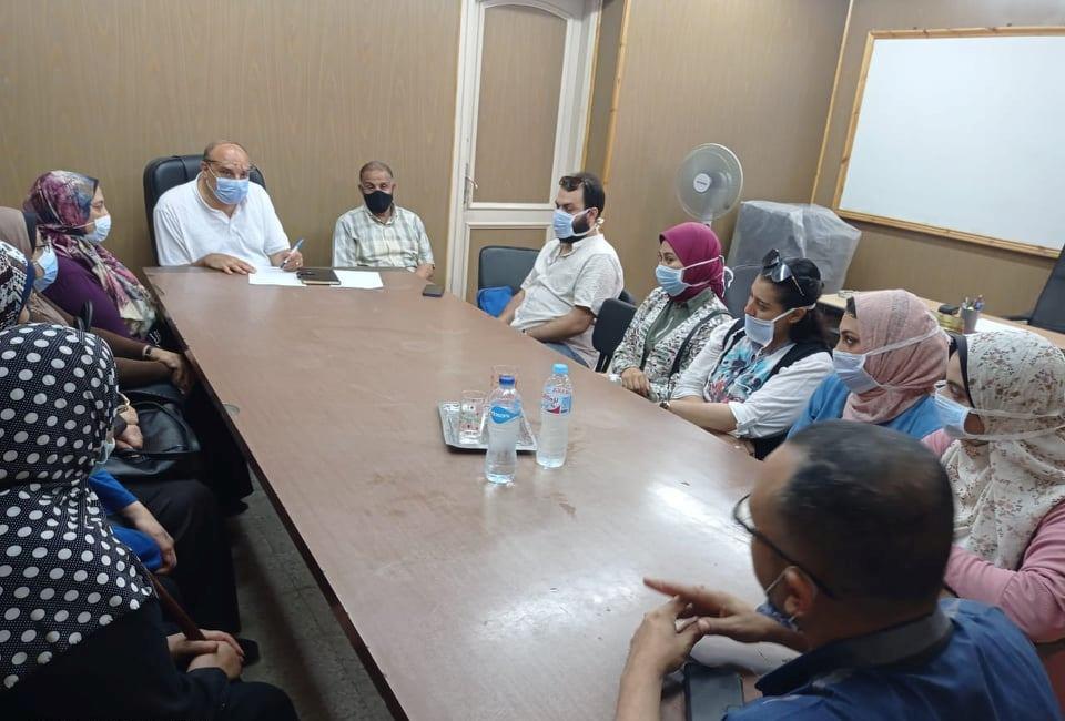 استعدادات تموين الإسكندرية لافتتاح سابع مركز مطور للخدمات