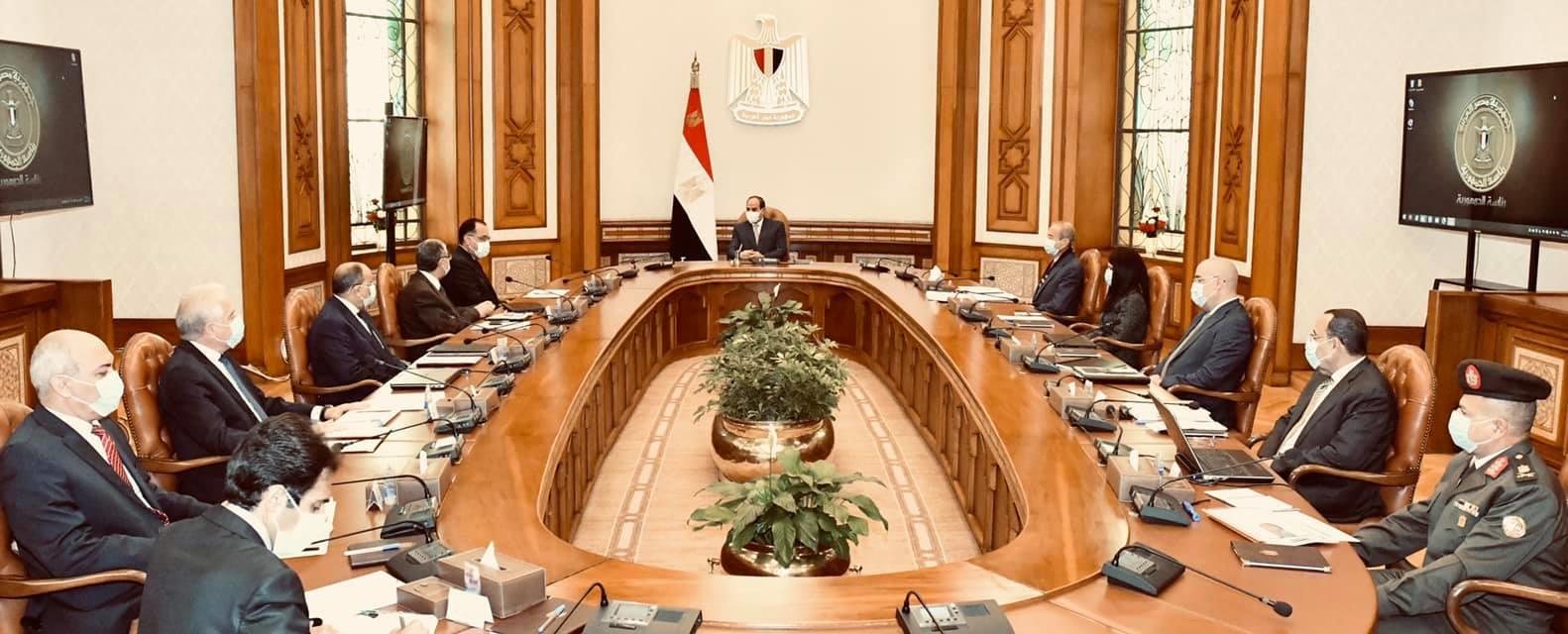 استقبل الرئيس عبدالفتاح السيسي اليوم الاثنين مجموعة ميونيخ