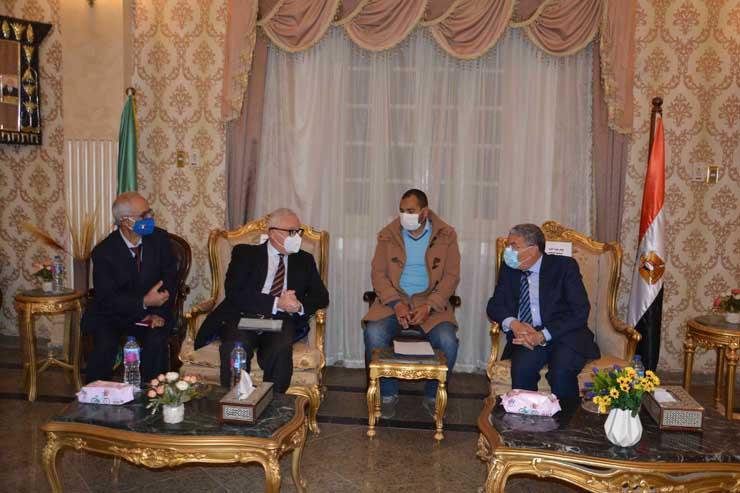 السفير الإيطالي من المنيا علاقات القاهرة وروما أساسها التعاون المثمر 