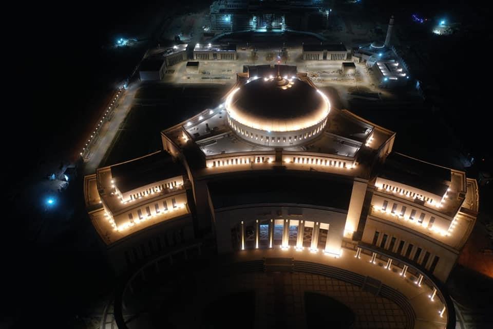 المقاولون العرب تنشر أحدث صور لمبنى مجلس النواب في العاصمة الإدارية