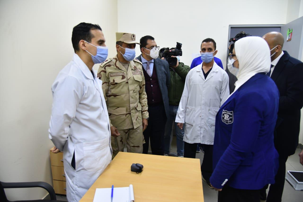 وزيرة الصحة تزور المركز الطبي المصري في لبنان بعد عام على تشغيله