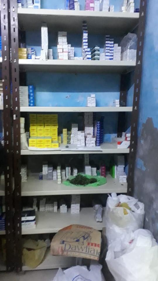ضبط مخزن أدوية غير مُرخص في المنيا