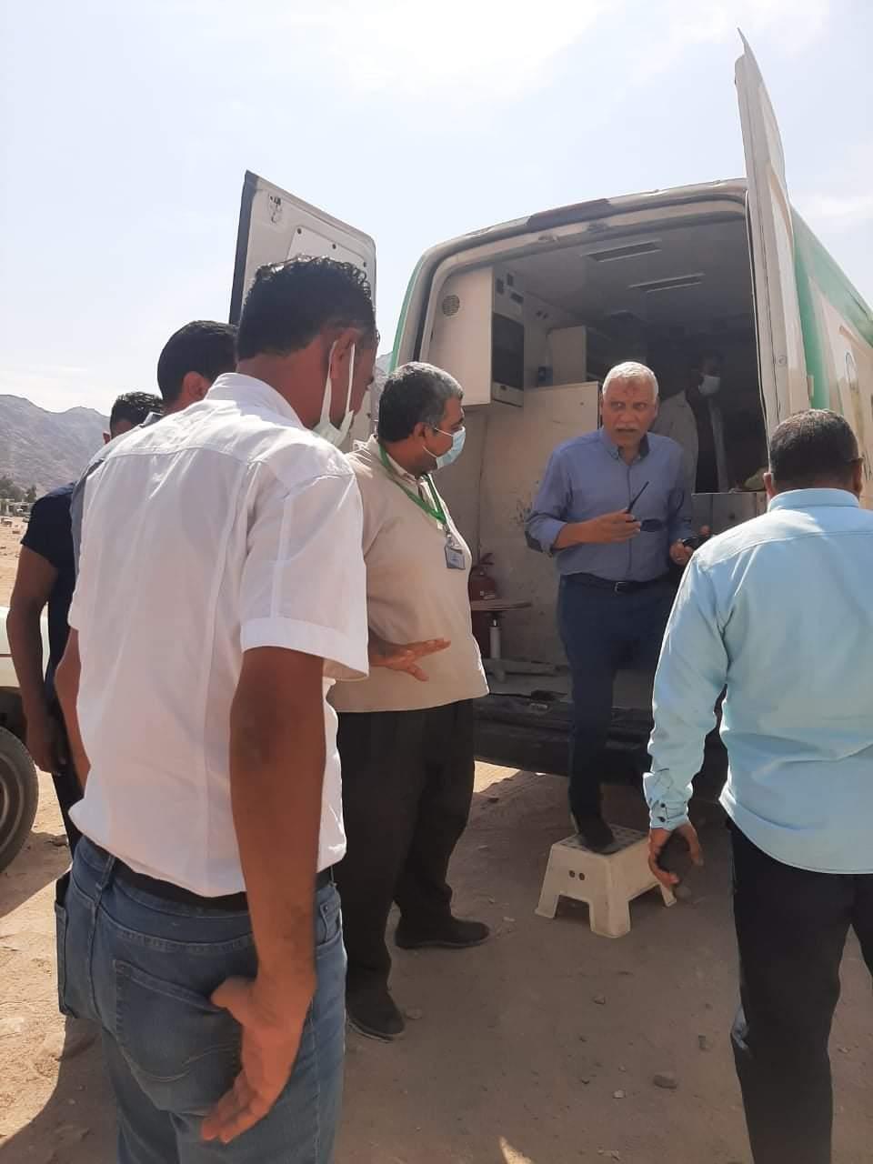 قافلة طبية مجانية في وادي فيران بجنوب سيناء