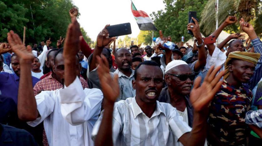 اعتصام القصر الرئاسي في الخرطوم