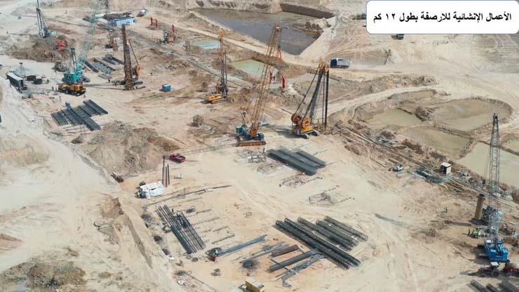 وزير النقل يتفقد أعمال تطوير ميناء العين السخنة