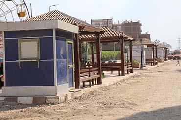 محافظ المنوفية يتفقد أعمال تطوير شارع مصر بالباجور