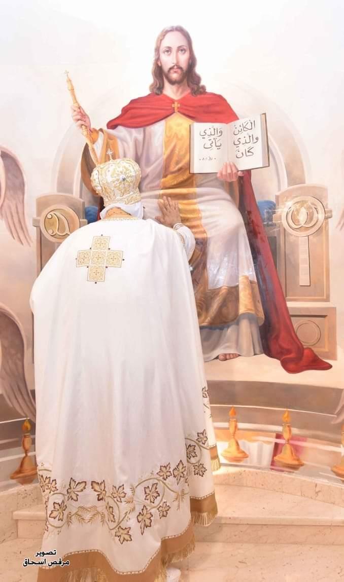 البابا تواضروس يترأس القداس الإلهي بكنيسة العذراء في العاشر بعد تدشينها 