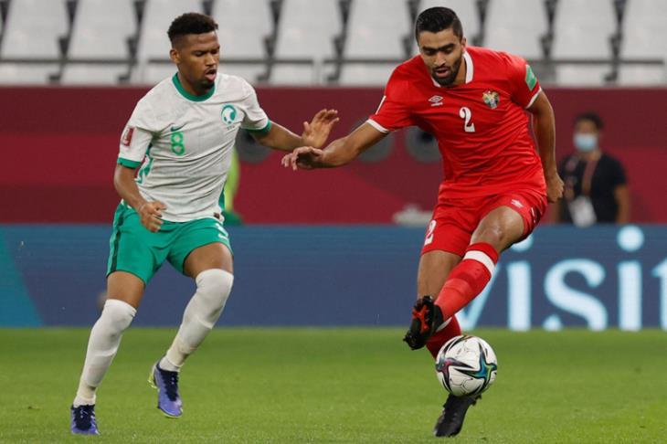 الأردن تهزم السعودية بهدف في كأس العرب الأردن تهزم السعودية بهدف في كأس العرب