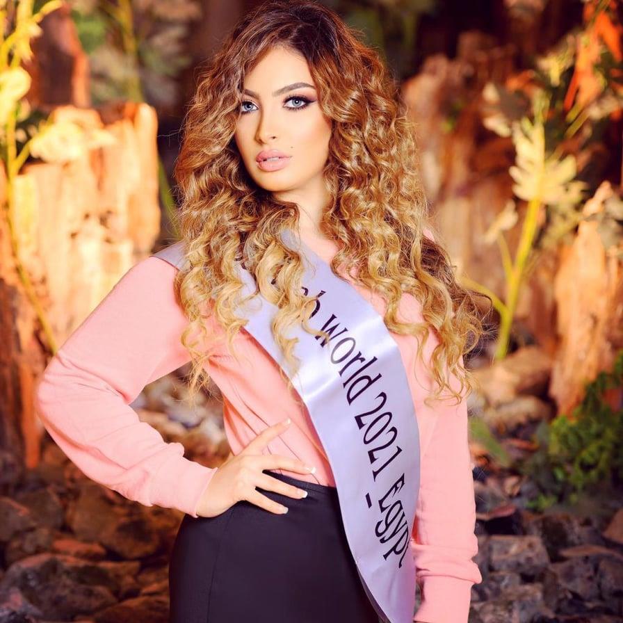 شيري عبد الحميد تحصل على ملكة جمال العرب مصر لعام 2021