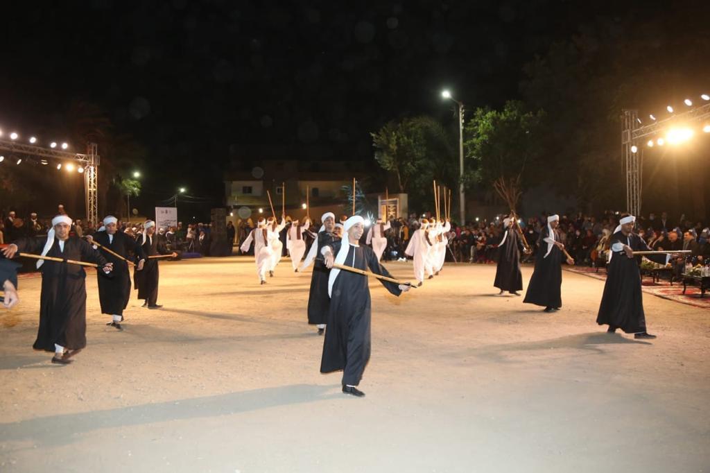 مهرجان التحطيب في الأقصر 