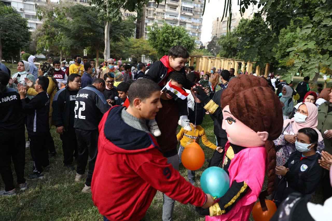 شاهد الاحتفال باليوم العالمي لذوي الهمم في حديقة الميرلاند