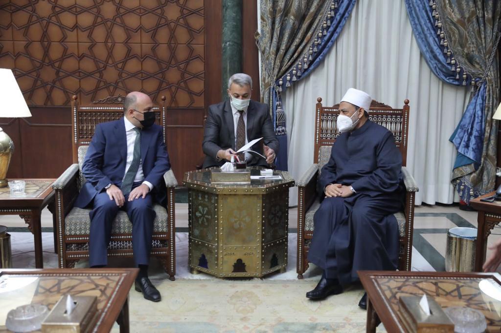 شيخ الأزهر: أذربيجان تمثل نموذجًا في إرساء ثقافة الحوار والتعايش السلمي شيخ الأزهر: أذربيجان تمثل نموذجًا في إرساء ثقافة الحوار والتعايش السلمي