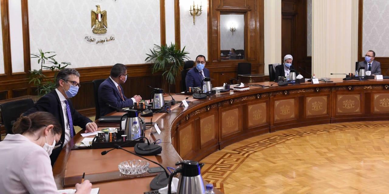 لقاء رئيس الوزراء مصطفى مدبولي 