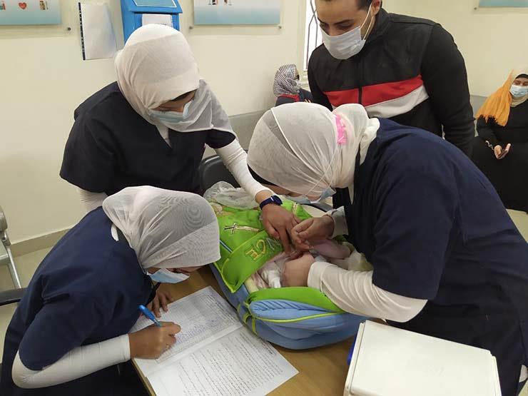 بدء استقبال 110 آلاف حالة لتطعيمهم ضد شلل الأطفال في بورسعيد