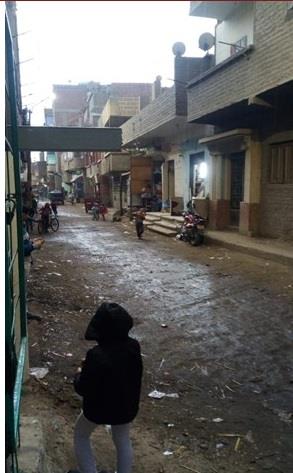 شهدت مراكز شمال محافظة أسيوط تساقط أمطار رعدية 